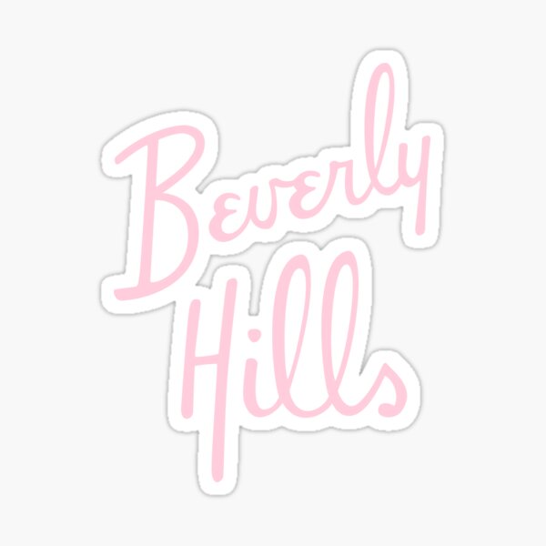 Beverly Hills Sticker