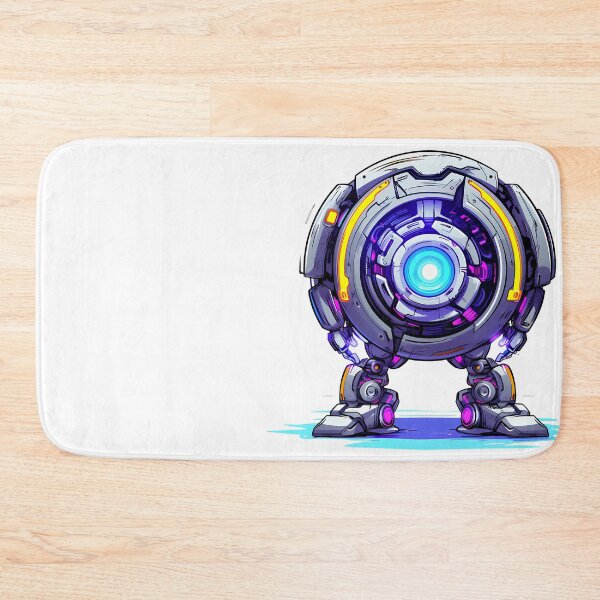 Item preview, Cyberpunk Robot – Cute Retro Futurist Companion designed and sold by SchorlCraft.