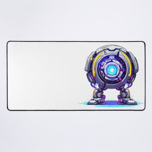 Item preview, Cyberpunk Robot – Cute Retro Futurist Companion designed and sold by SchorlCraft.