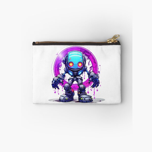 Item preview, Cyberpunk Robot – Cute Retro Futurist Companion designed and sold by SchorlCraft.