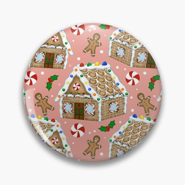 Artikelvorschau, Pink Gingerbread house entworfen und verkauft von Midwestmama94.