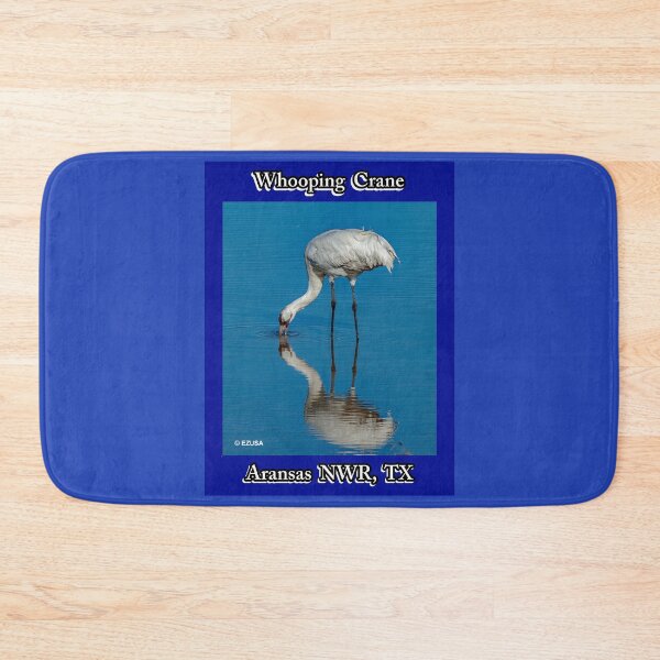 Item preview, For The Bird Lover In You: Whooping Crane, Aransas NWR, Aransas County, Texas. designed and sold by MoreEZUSA-Here.