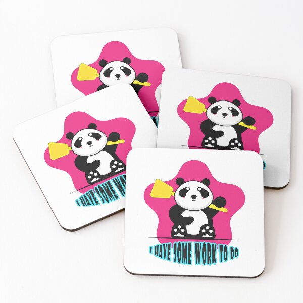 Item preview, Panda I have some work to do  designed and sold by mixedart11.