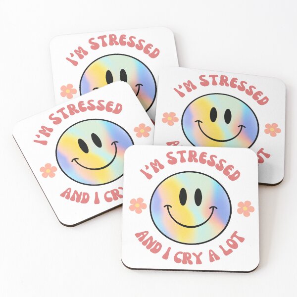 Item preview, I'm stressed and I cry a lot  designed and sold by thisisbluetiful.