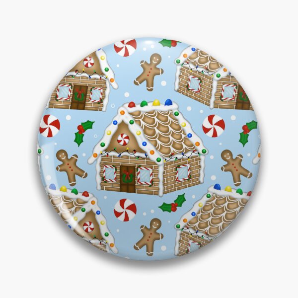Artikelvorschau, Blue Gingerbread house entworfen und verkauft von Midwestmama94.
