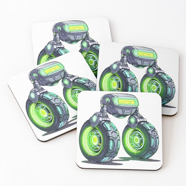 Item preview, Cyberpunk Robot – Cute Retro Futurist Companion designed and sold by SchorlCraft.