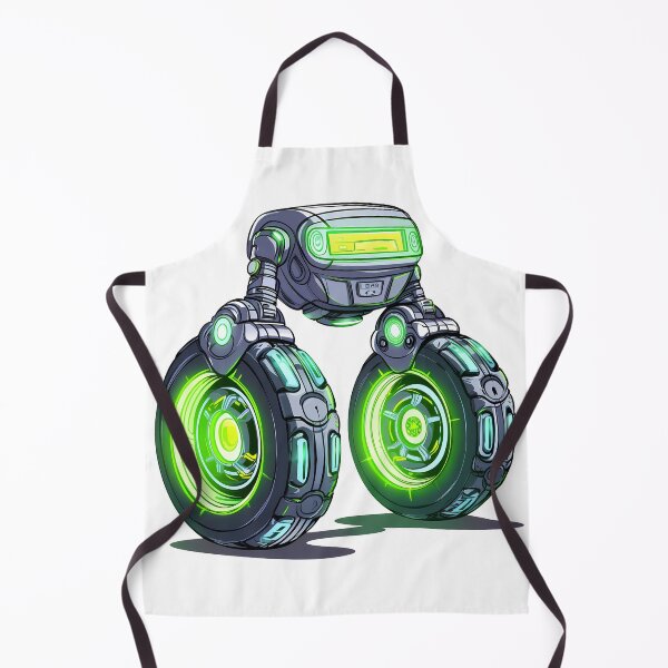 Item preview, Cyberpunk Robot – Cute Retro Futurist Companion designed and sold by SchorlCraft.