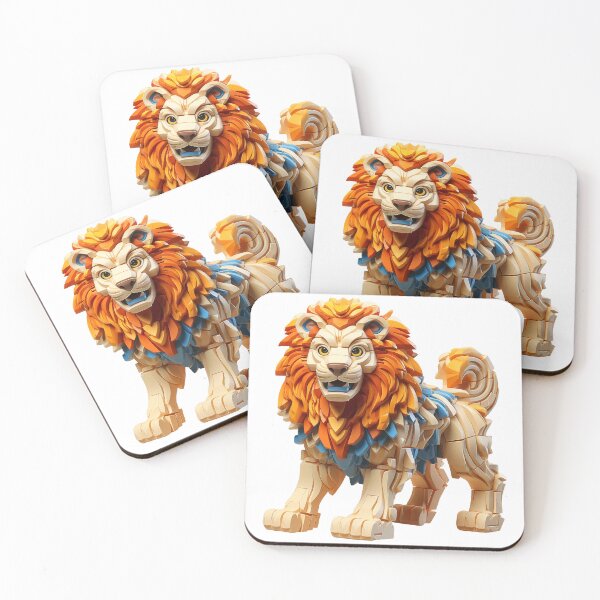 Item preview, Lindo león, 3D, constructor Lego. designed and sold by EstiArts.