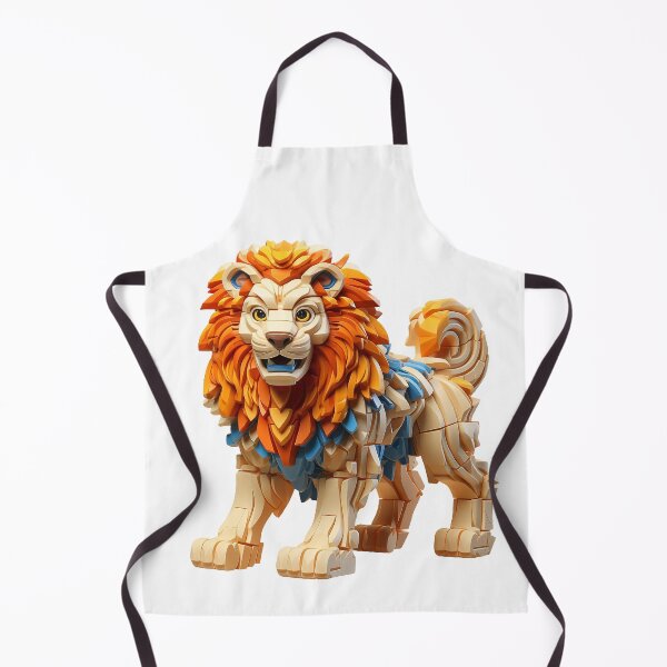 Item preview, Cute lion, 3D, Lego constructor. designed and sold by EstiArts.