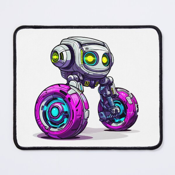 Item preview, Cyberpunk Robot – Cute Retro Futurist Companion designed and sold by SchorlCraft.
