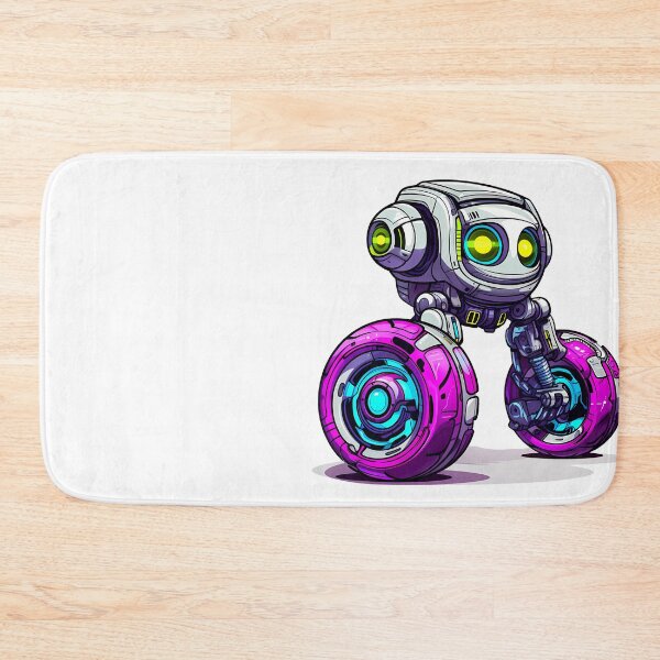 Item preview, Cyberpunk Robot – Cute Retro Futurist Companion designed and sold by SchorlCraft.
