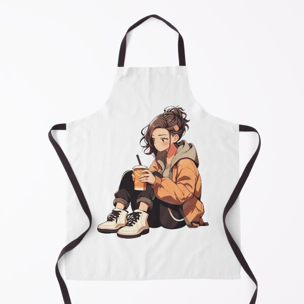 Item preview, The Girl Coffee Lover designed and sold by Ordinary Life Works.