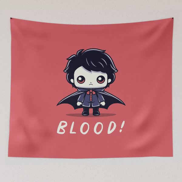Item preview, Blood! - Kid Vampire designed and sold by MadSwellDesigns.