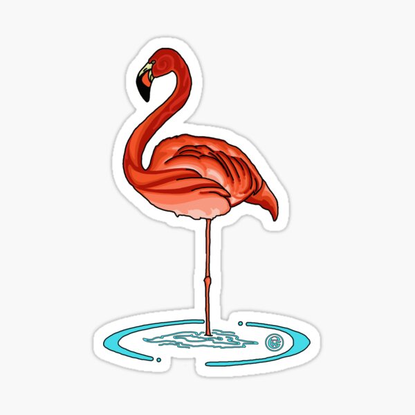 Flamingo Sticker