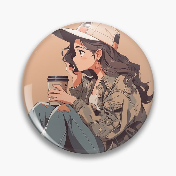 Item preview, The Girl Coffee Lover designed and sold by Ordinary Life Works.