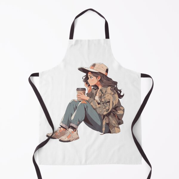 Item preview, The Girl Coffee Lover designed and sold by Ordinary Life Works.