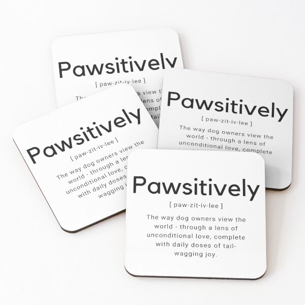 Item preview, Dictionary definition of "Pawsitively" designed and sold by Stitch05.