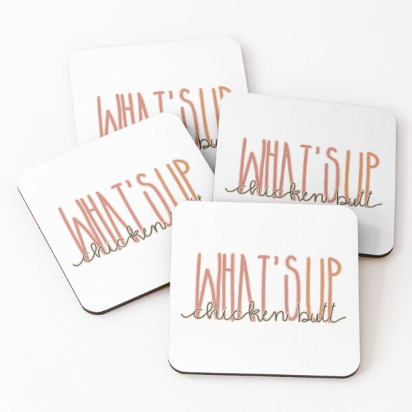 Item preview, What's Up Chicken Butt designed and sold by one86designs.