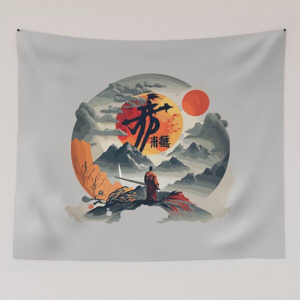 Item preview, Japanese and Lone Mandalorian warrior HQ designed and sold by Psycho-Crazy.