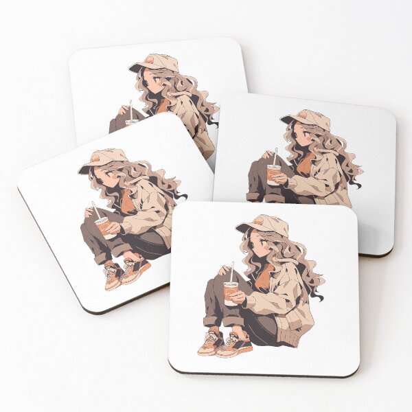 Item preview, The Girl Coffee Lover designed and sold by Ordinary Life Works.