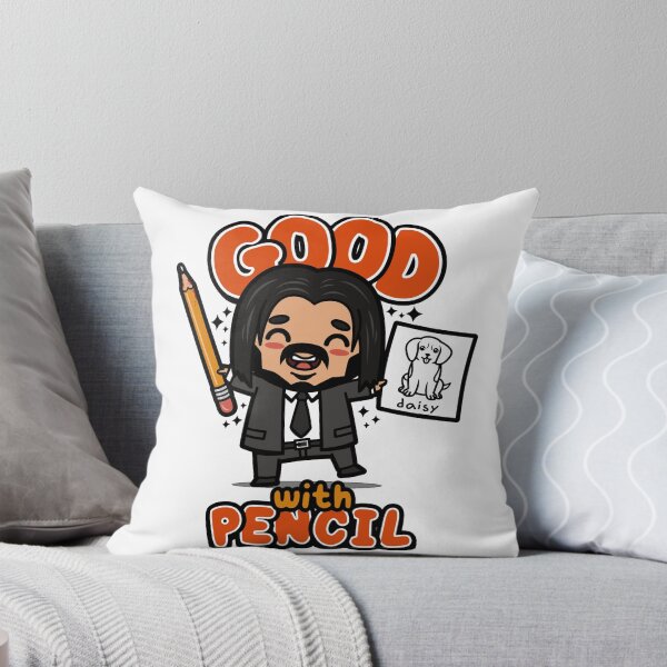 Item preview, John Wick Baba Yaga Doodle Good With Pencil Cute Funny Meme designed and sold by LanoraKeene.