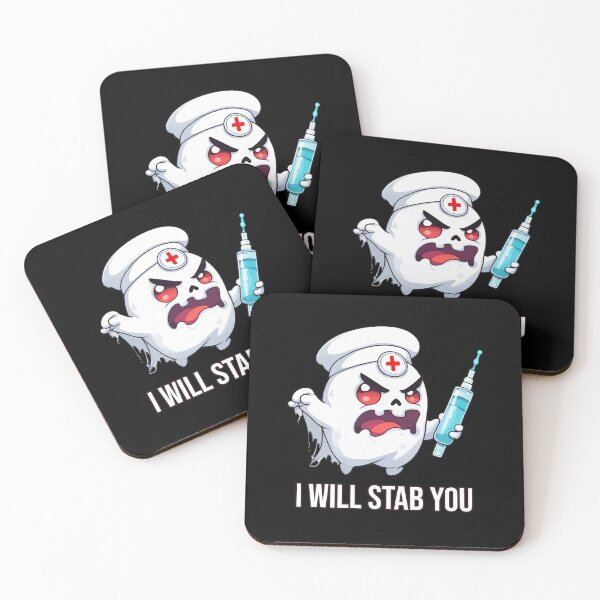 Item preview, Scary Nurse Ghost - I Will Stab Yo designed and sold by Ridaelb.