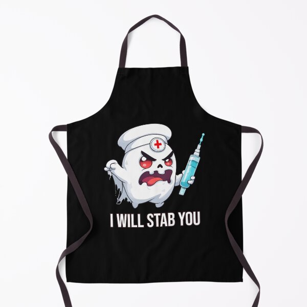 Item preview, Scary Nurse Ghost - I Will Stab Yo designed and sold by Ridaelb.