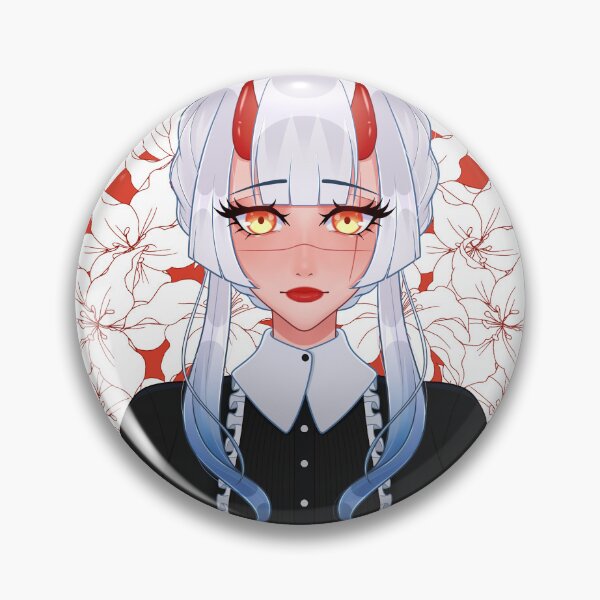 Item preview, Demon Girl and Flowers designed and sold by EDLOTHIART.