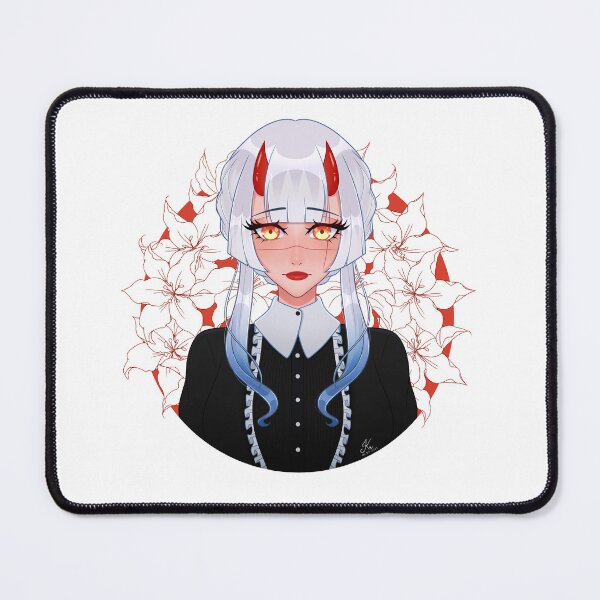 Item preview, Demon Girl and Flowers designed and sold by EDLOTHIART.