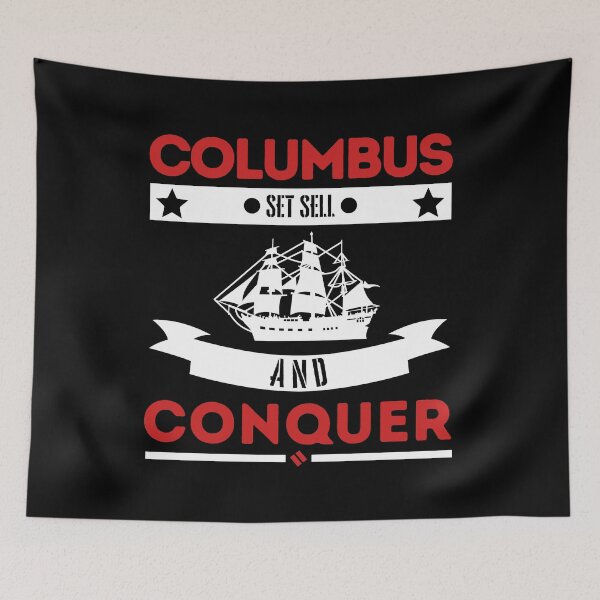 Item preview, Explorer's T-Shirt: Columbus Set to Sell and Conquer designed and sold by relso.