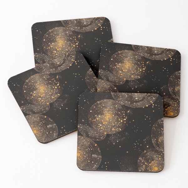 Item preview, Abstract Black and Gold designed and sold by Adora Studio.