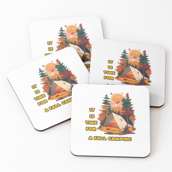 Item preview, it is time for a fall camping designed and sold by AFJ-Creative.
