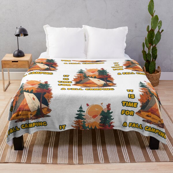 Item preview, it is time for a fall camping designed and sold by AFJ-Creative.