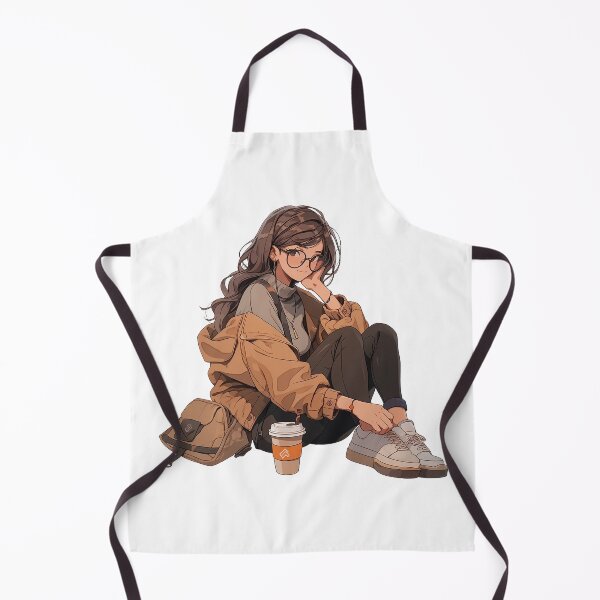 Item preview, The Girl Coffee Lover designed and sold by Ordinary Life Works.