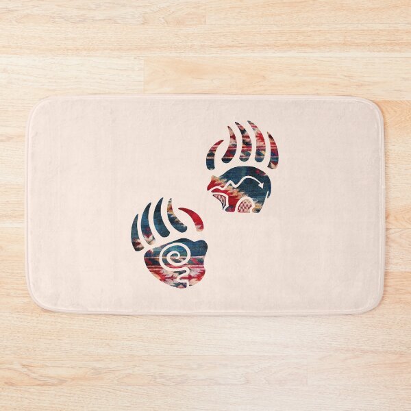 Item preview, North American Native Bear Art designed and sold by AUTHENTIC AMERICANA ARTS.