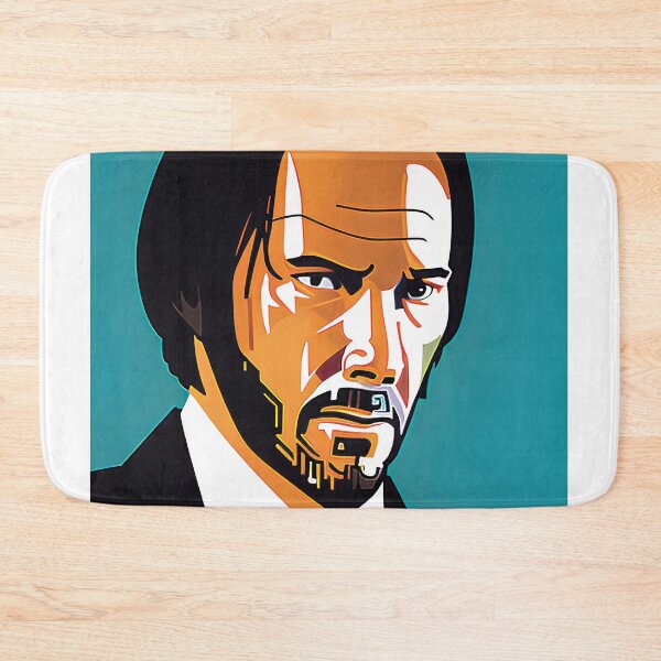 Item preview, Artist James Carter; Keanu Reeves,The Man Behind the Myth of John Wick designed and sold by TheAbayArt.