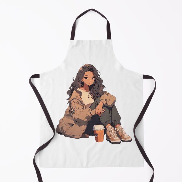 Item preview, The Girl Coffee Lover designed and sold by Ordinary Life Works.