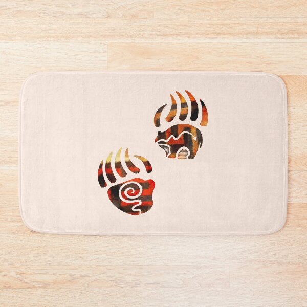Item preview, North American Native Bear Art designed and sold by AUTHENTIC AMERICANA ARTS.