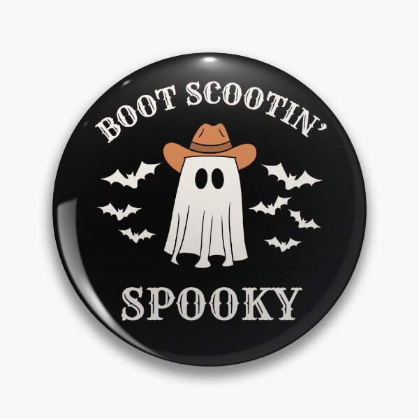 Item preview, Boot Scootin Spooky Funny Cowboy Ghost designed and sold by RedPumpFlash.