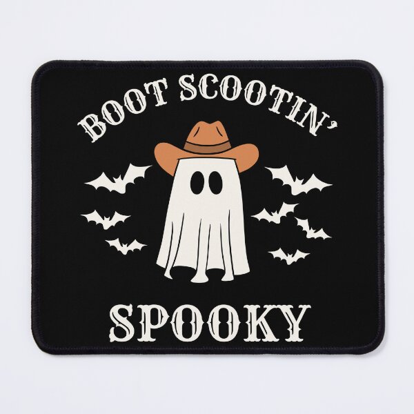 Item preview, Boot Scootin Spooky Funny Cowboy Ghost designed and sold by RedPumpFlash.