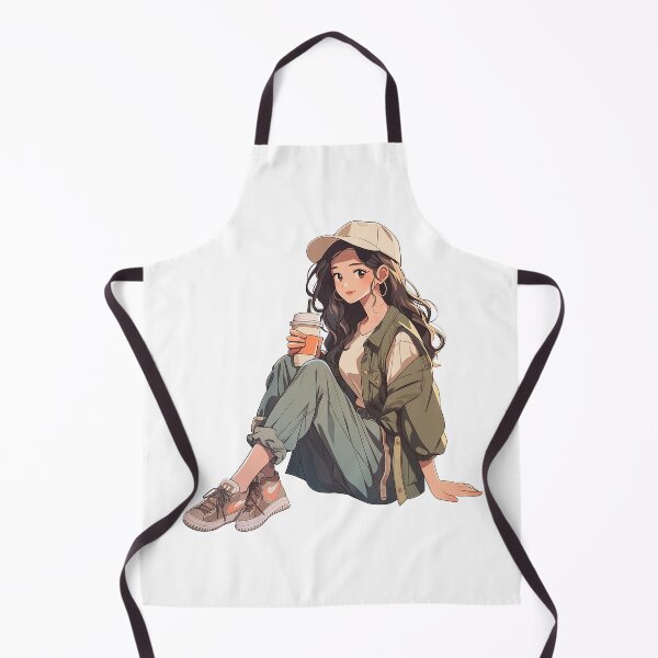 Item preview, The Girl Coffee Lover designed and sold by Ordinary Life Works.