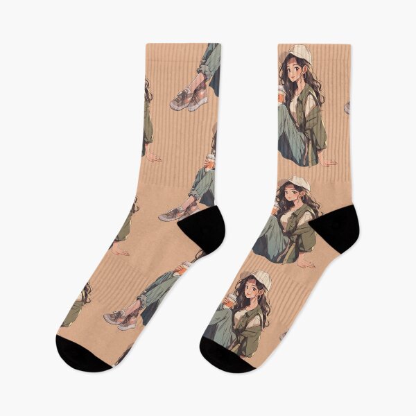 Item preview, The Girl Coffee Lover designed and sold by Ordinary Life Works.