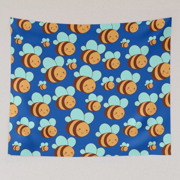 Item preview, Kawaii Bumble Bee - Cute Insect Art designed and sold by OrangeMG.