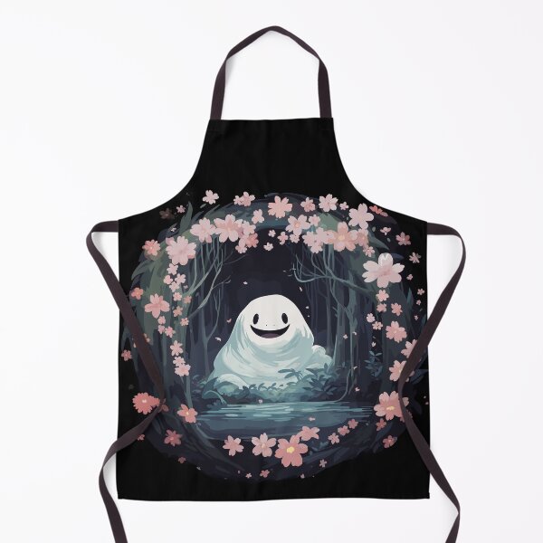 Item preview, Forest Ghost Spooky Anime Halloween Cherry Blossom Flower designed and sold by PiggyBoxer.
