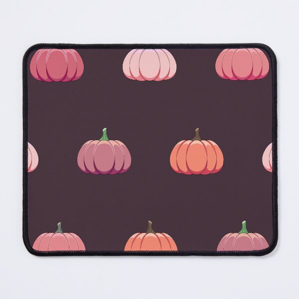 Item preview, Cute pink pumpkins pattern designed and sold by MojaDoodles.