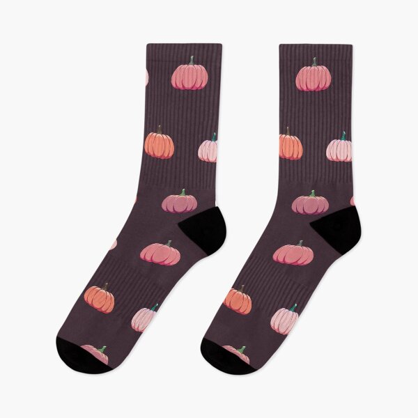 Item preview, Cute pink pumpkins pattern designed and sold by MojaDoodles.