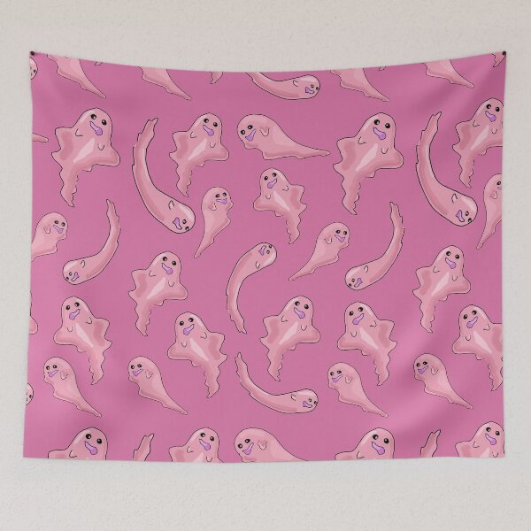 Item preview, Ghost pattern pink no 4 designed and sold by mon-artist.