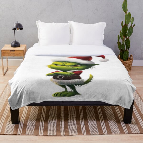 Item preview, Angry Grinch with Christmas hat designed and sold by Crypto-Universe.