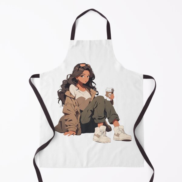 Item preview, The Girl Coffee Lover designed and sold by Ordinary Life Works.