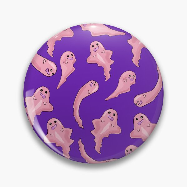 Item preview, Ghost pattern purple no 6 designed and sold by mon-artist.
